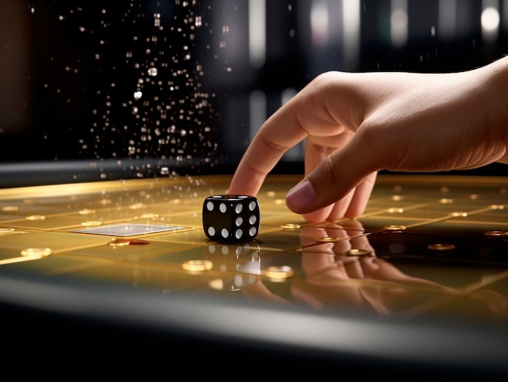 Mobile phone displaying live-dealer blackjack table on indotogel sidney app